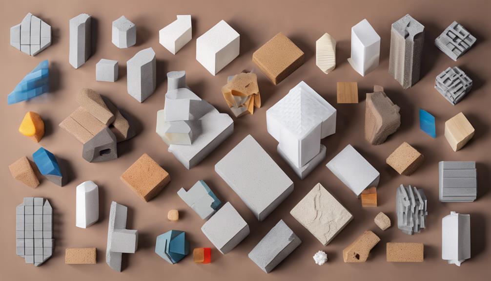 cutting edge construction materials list
