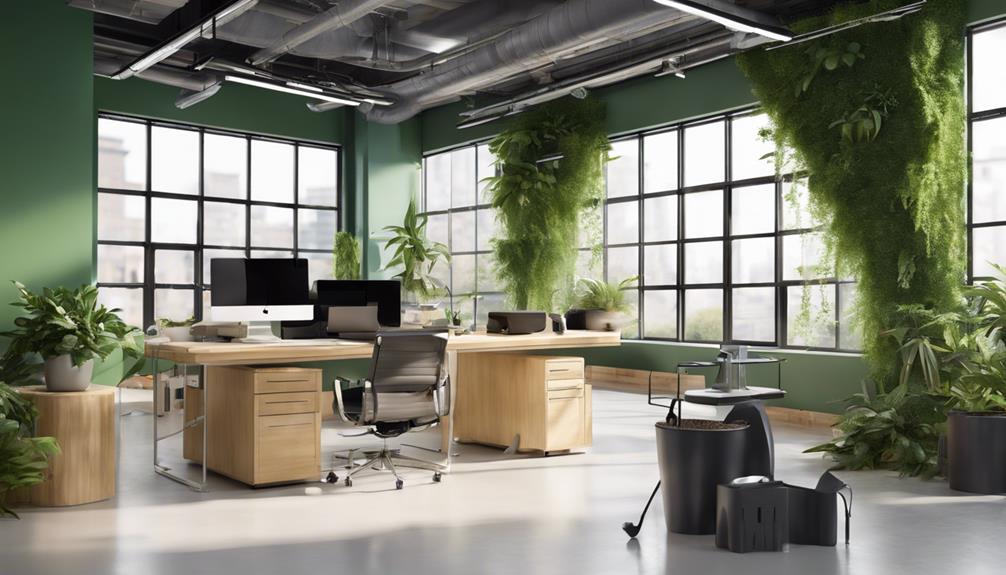eco friendly office design tips