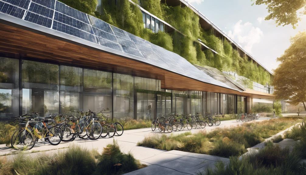 green office building ideas
