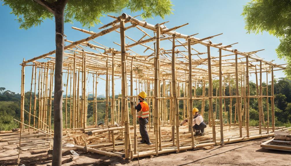 sustainable construction with eco friendly materials