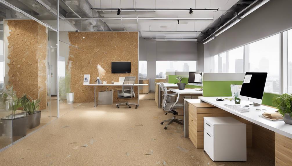 sustainable materials for offices