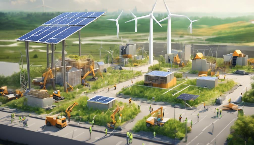 sustainable savings through construction